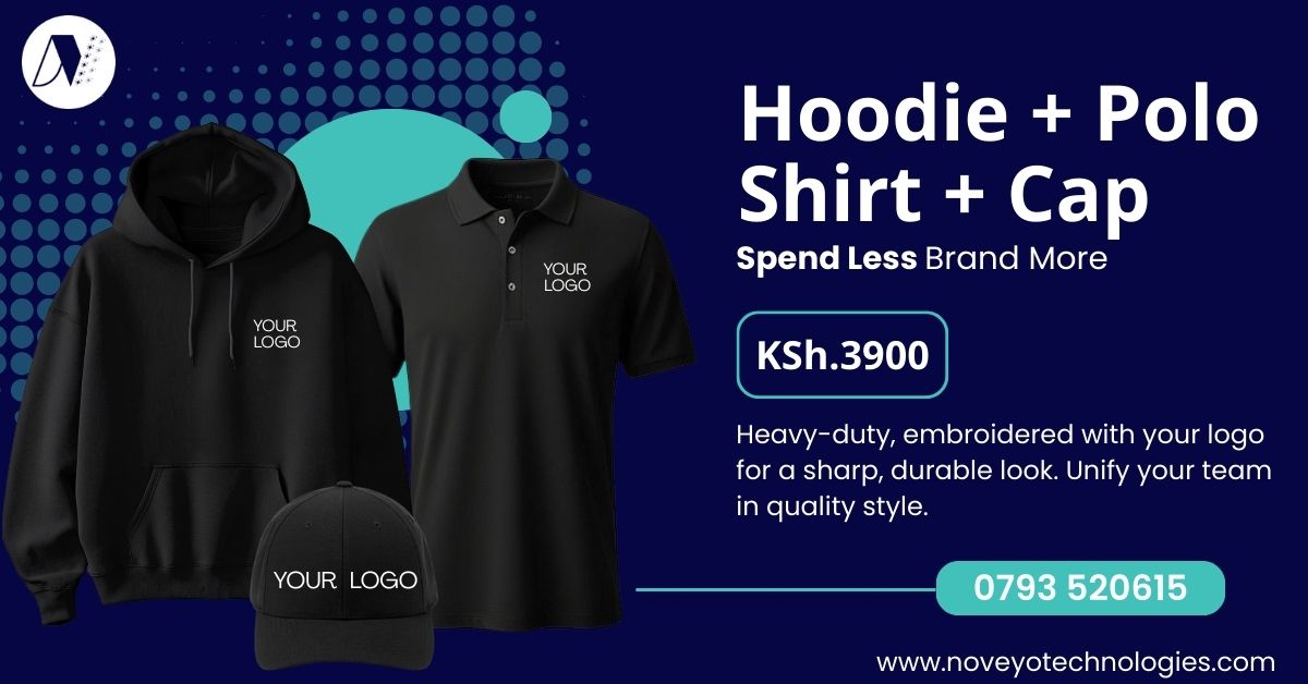 Corporate Merch Bundling - Hoodie, Polo Shirt & Cap